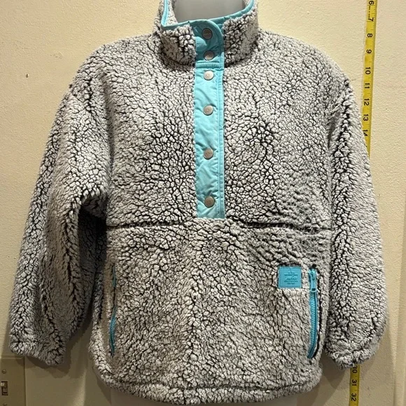Justice Fleece Jacket with Blue Accents - Picture 1 of 4